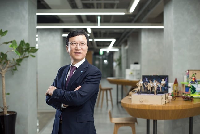 윤성태 휴온스 부회장. /사진=KPGA