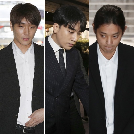 최종훈(왼쪽부터), 승리, 정준영 /사진=스타뉴스, 뉴스1