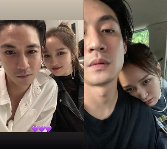 /사진=지아 인스타그램 스토리, 엘로이 인스타그램 스토리