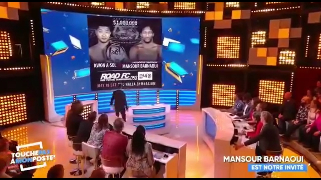 TPMP TV 방송 화면 모습. /사진=로드FC 제공
