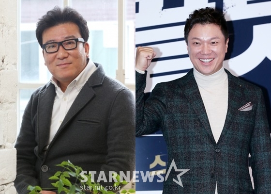 윤제균 감독(왼쪽), 배우 정성화 /사진=스타뉴스