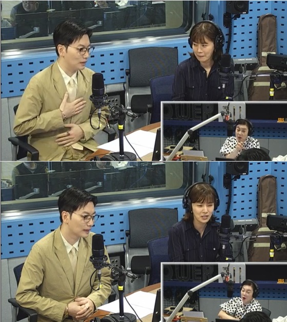 배우 이동휘(왼쪽), 유선 /사진=SBS 라디오 파워FM '최화정의 파워타임' 보는 라디오 방송화면 캡처