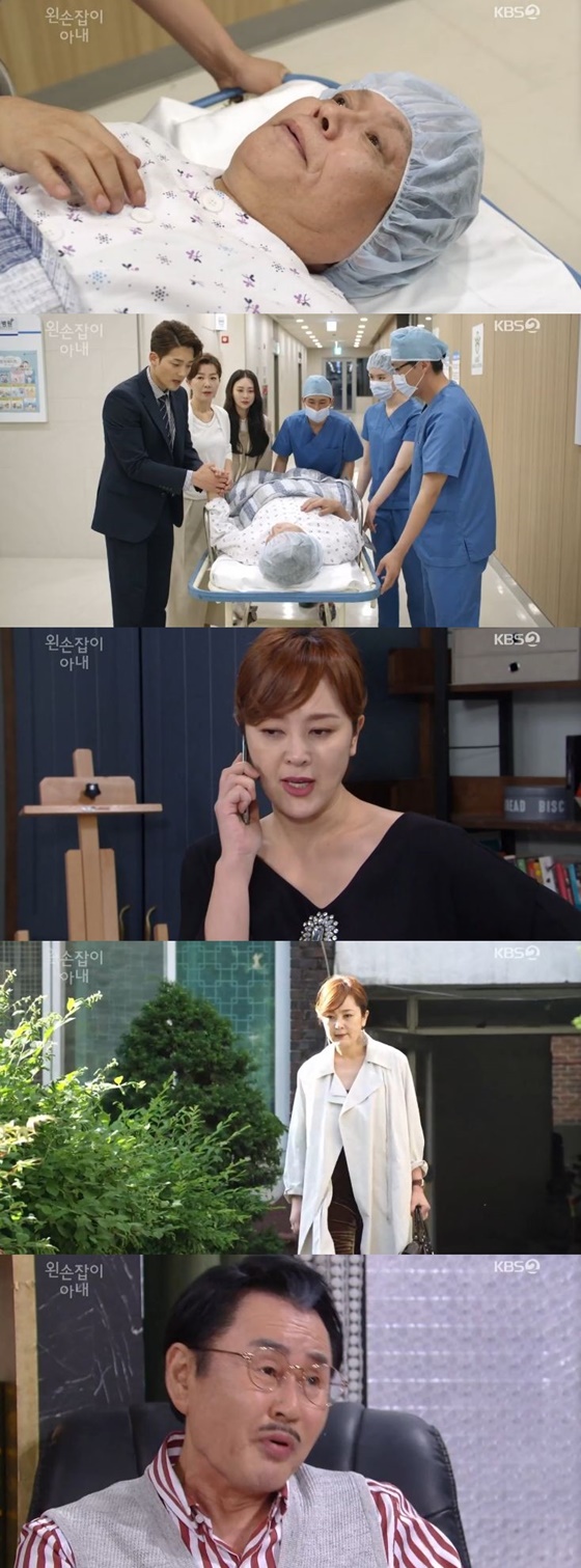 /사진=
KBS 2TV 일일드라마 '왼손잡이 아내' 캡처