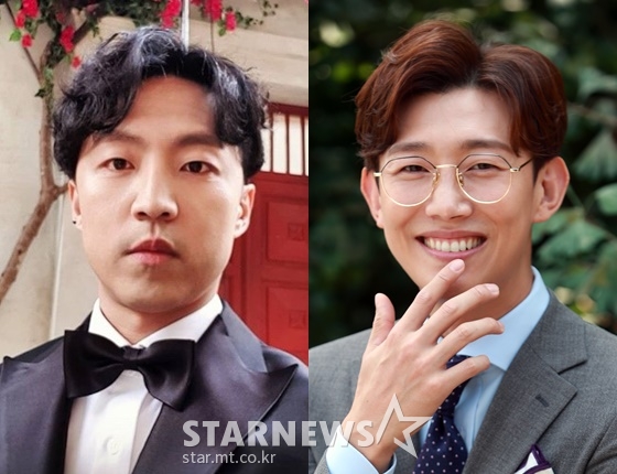 주석과 강기영./사진=주석 인스타그램, 임성균 기자