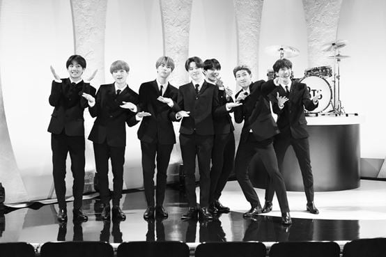 방탄소년단./사진제공=CBSScott Kowalchyk