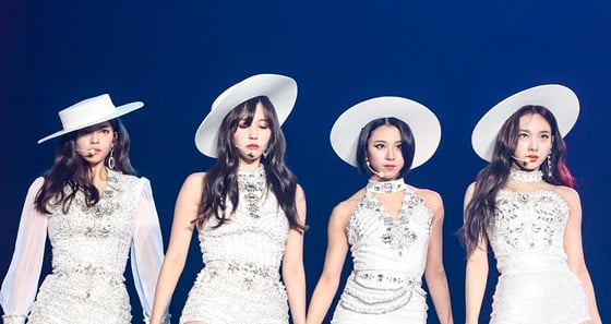 그룹 트와이스 정연, 미나, 채영, 나연 /사진제공=JYP엔터테인먼트