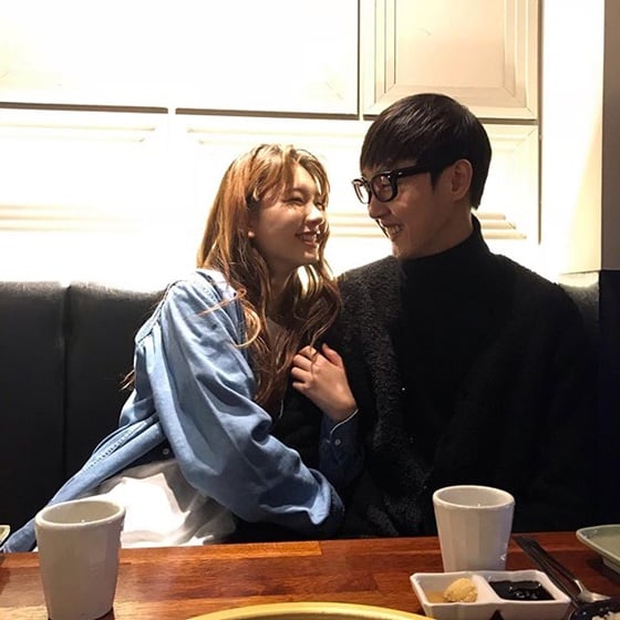 래퍼 크루셜스타(왼쪽), 모델 겸 배우 김진경 /사진=크루셜스타 인스타그램