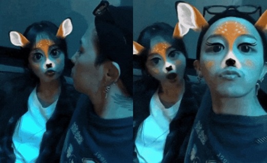 /사진=온라인 커뮤니티에 게재된 이주연 인스타 영상 캡쳐 사진
