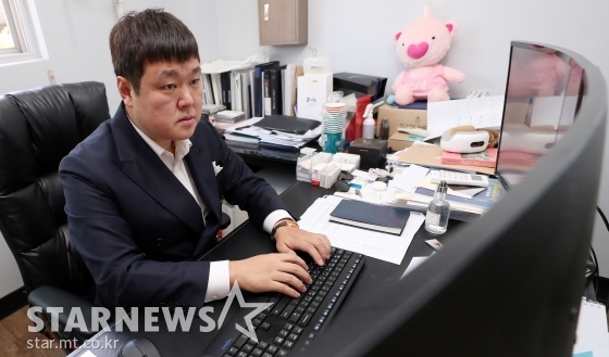 황정기 제이지스타 대표 /사진=김휘선 기자
