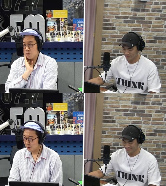 김영철과 안창환./사진=SBS 파워FM '김영철의 파워FM' 보이는 라디오 캡처