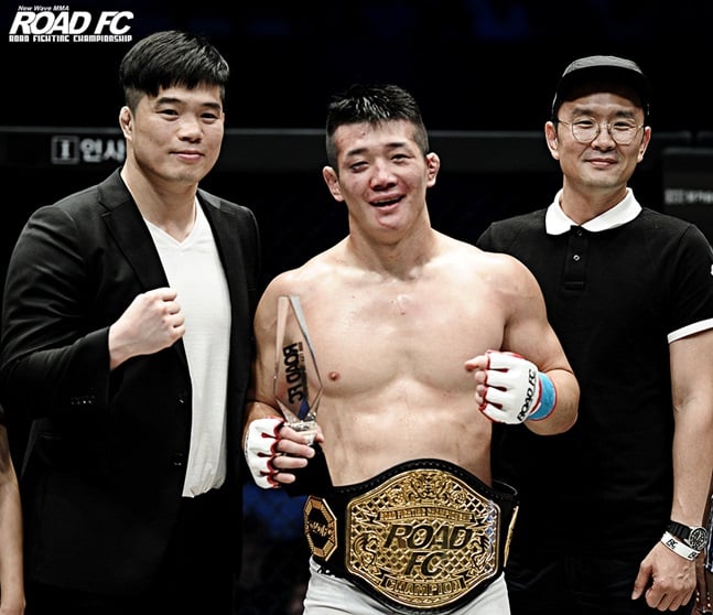 로드FC 미든급 챔피언 라인재. /사진=로드FC 제공
