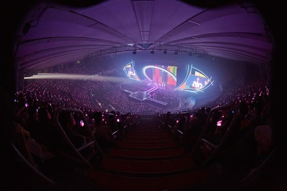 그룹 아이즈원 콘서트 현장 /사진제공=오프더레코드