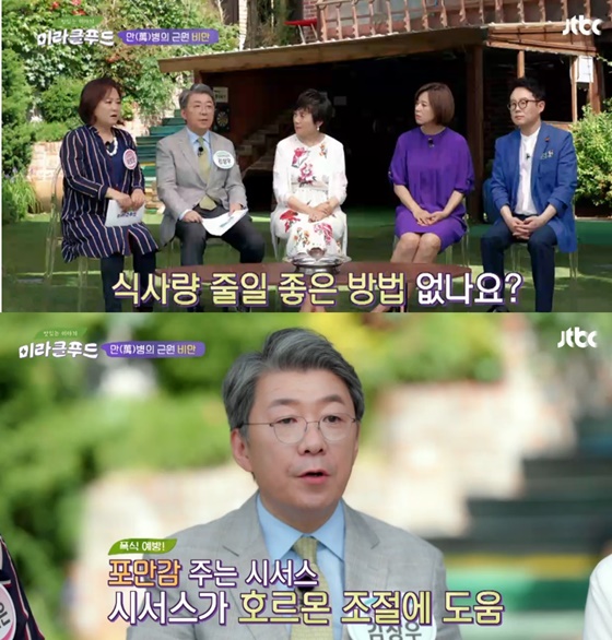 시서스의 효능이 설명됐다./사진=JTBC '맛있는 이야기 미라클 푸드' 방송화면 캡처