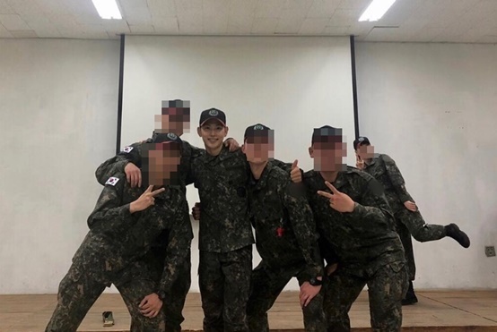 /사진=임시완 후임 병사 sns