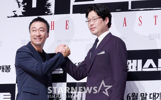 배우 이성민(왼쪽), 유재명 /사진=김휘선 기자