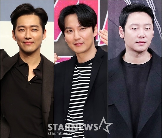 남궁민(왼쪽부터), 김남길, 김동욱 /사진=스타뉴스