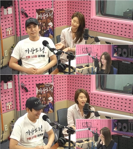 영화 '기방도령'의 남대중 감독(왼쪽), 배우 예지원 /사진=SBS 라디오 파워FM '박선영의 씨네타운' 보는 라디오 방송화면 캡처