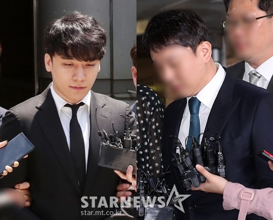 (왼쪽부터) 아이돌그룹 빅뱅 멤버 출신 승리, 유인석 유리홀딩스 전 대표 /사진=스타뉴스