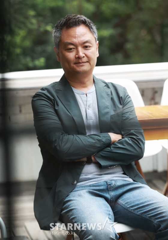 영화 '롱 리브 더 킹: 목포 영웅'의 강윤성 감독 /사진=이동훈 기자