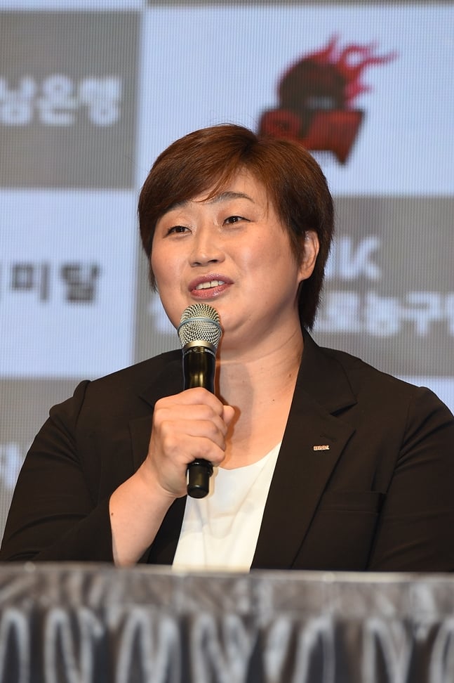 유영주 감독. /사진=WKBL 제공