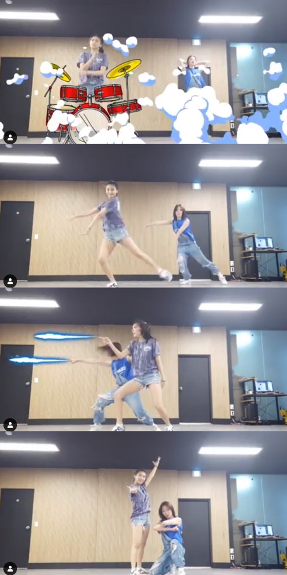 /사진=윤보라 인스타그램 영상 캡처