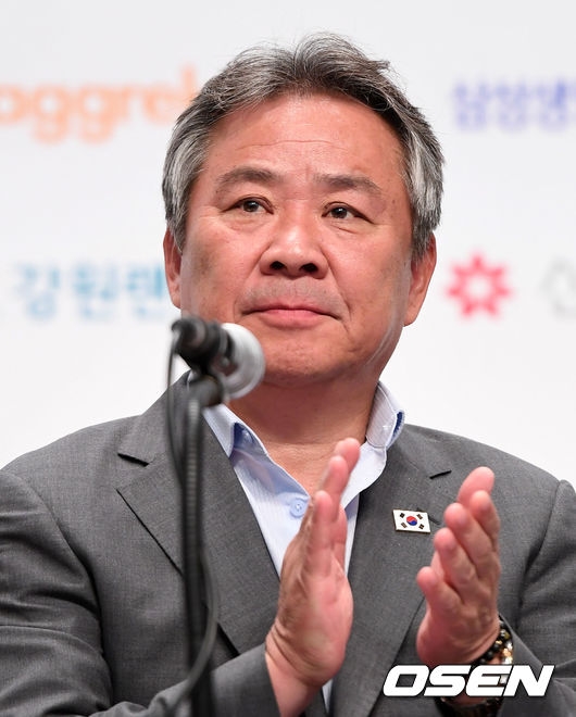 이기흥 대한체육회장 겸 신임 IOC 위원. /사진=OSEN