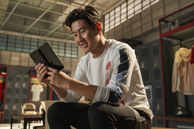광고모델로 활동할 이강인. /사진=LG전자 제공