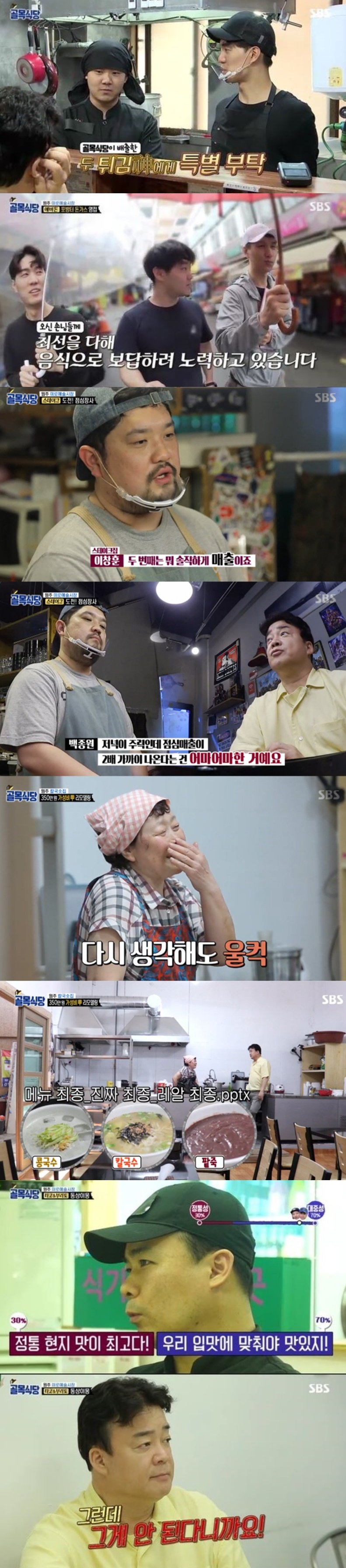 /사진=SBS '백종원의 골목식당' 방송화면 캡처