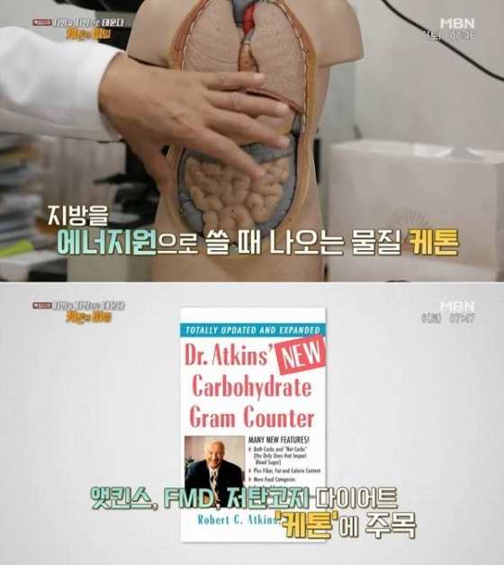 /사진=MBN '특집다큐-지방을 지방으로 태운다, 케톤의 비밀'