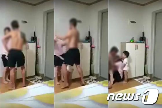 베트남 아내가 남편에게 폭행당했다./사진=뉴스1(SNS 캡처)