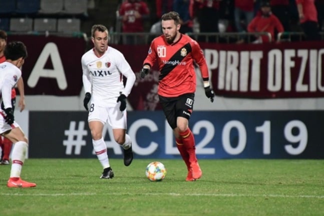 경남FC가 프리미어리그 출신의 조던 머치와 계약을 해지했다. /사진=경남FC 제공