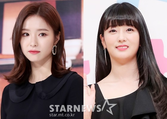 신세경, 윤보미/사진=스타뉴스