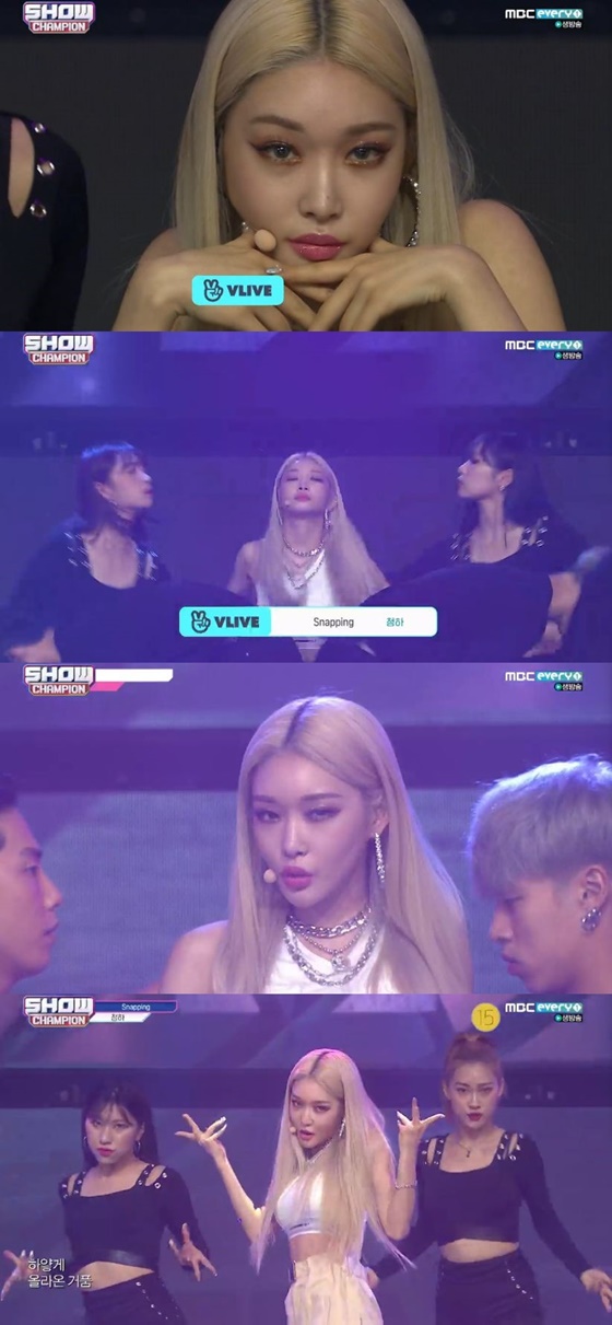 /사진=MBC 뮤직 음악 프로그램 '쇼! 챔피언' 캡처