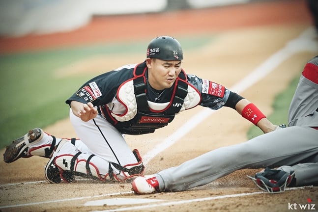 KT 포수 장성우./사진=KT 위즈