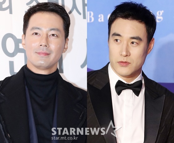 배우 조인성, 배성우 /사진=스타뉴스
