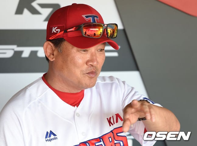 박흥식 KIA 감독대행. /사진=OSEN