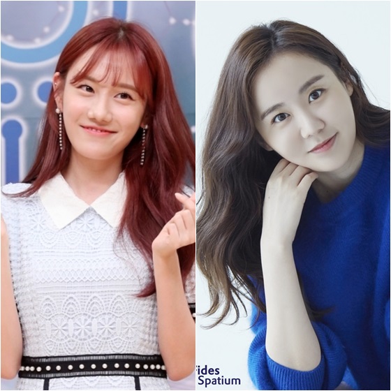 정민아(왼쪽)과 이예림 /사진=스타뉴스, 피데스스파티윰