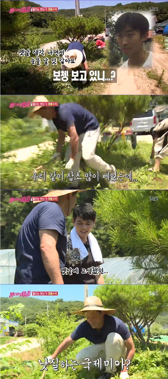 /사진= SBS 예능 '불타는 청춘' 방송 화면