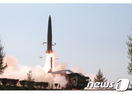 북한이 미사일을 또 발사했다./사진=뉴스1