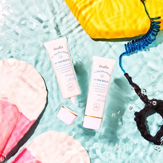 밸런스 몬스터 자외선 차단제 '오밸라 올데이 블루쉴드 썬스크린'(ovalla All Day Blue Shield SUNSCREEN) /사진=밸런스 몬스터(Balance Monster)