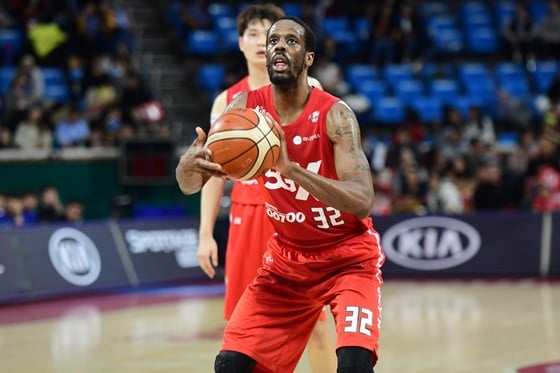 애런 헤인즈. /사진=KBL