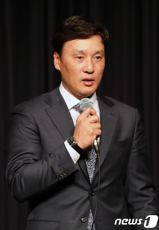 제29회 WBSC 기장 세계청소년야구선수권대회(18세 이하) 홍보대사로 위촉된 이승엽. /사진=뉴스1