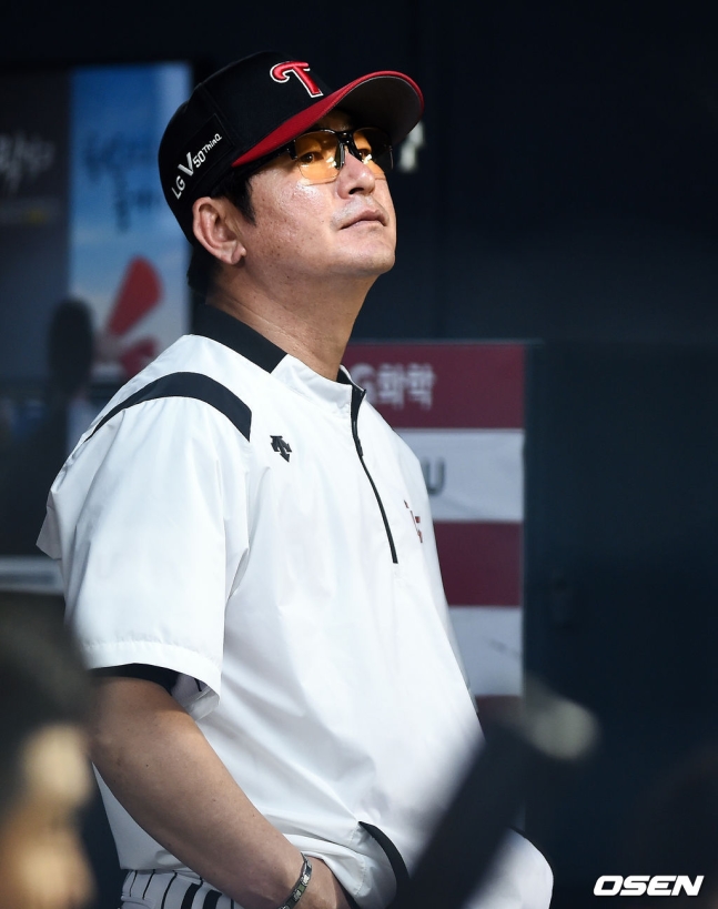 LG 트윈스 류중일 감독.