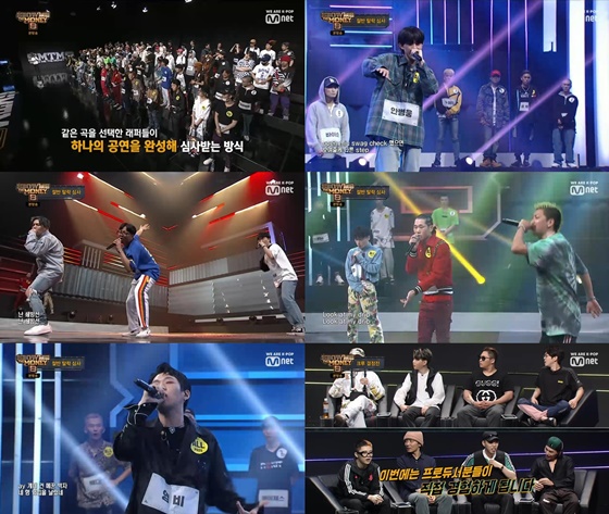 '쇼미더머니8'에서 영비와 짱유가 극찬 세례를 받았다./사진제공=Mnet