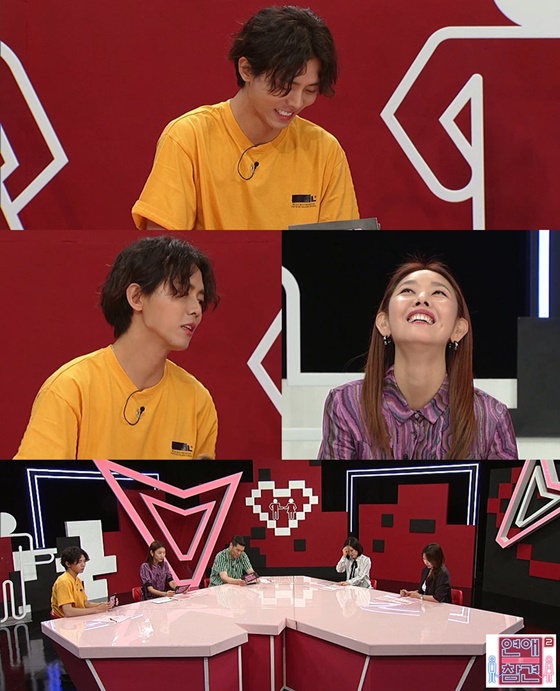 주우재(왼쪽)와 한혜진./사진제공=KBS Joy