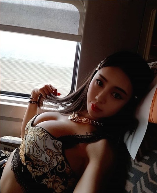 레이싱 모델 문세림. /사진=문세림 인스타그램 캡처