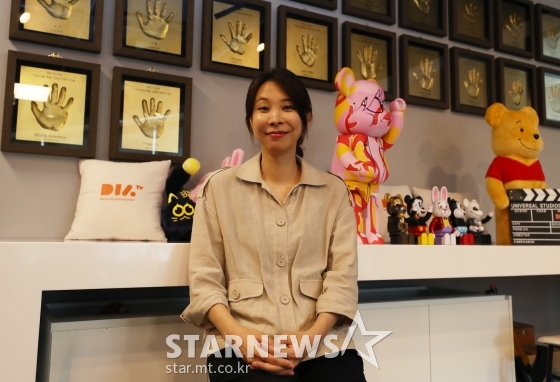 CJ ENM MCN '다이아TV' 이명희 팀장 / 사진=김휘선 기자 hwijpg@