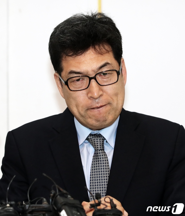 22일 한국체육대학교 징계위원회를 통해 파면된 전명규 교수./사진=뉴스1