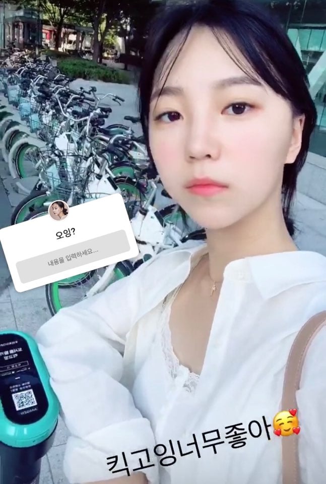 LG 트윈스 배트걸 이혜준 SNS 캡처.