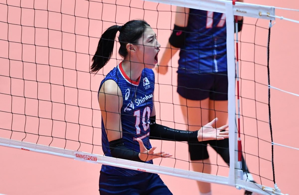 대표팀 주장 김연경. /사진=AVC